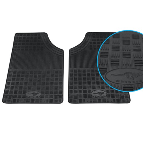 Set 2 Tappetini Anteriori Per Auto In Gomma Universali Cod. Ka4891 Set 2 Tappetini Anteriori Per Auto In Gomma Universali Cod. Ka4891